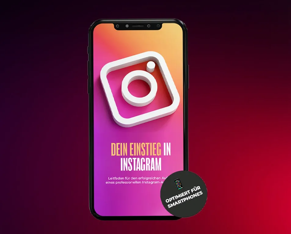 E-Paper „Dein Einstieg in Instagram“ auf dem Smartphone