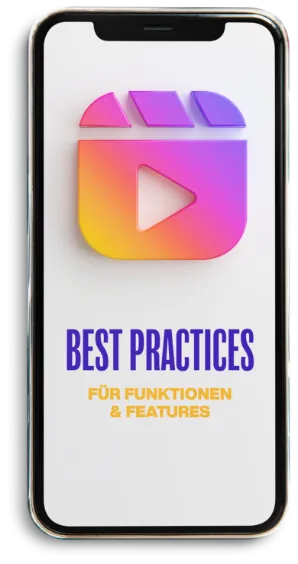 Kapitel „Best Practices für Funktionen & Features“ auf dem Smartphone